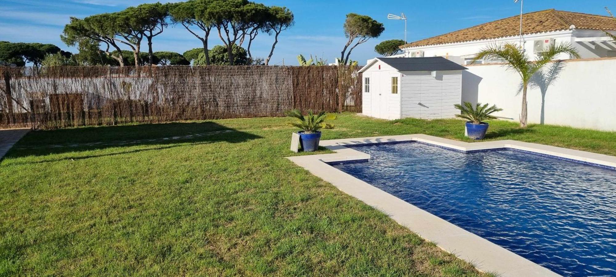 Las Casitas De La Barrosa Con Jardin Y Piscina Chiclana de la Frontera Phòng bức ảnh